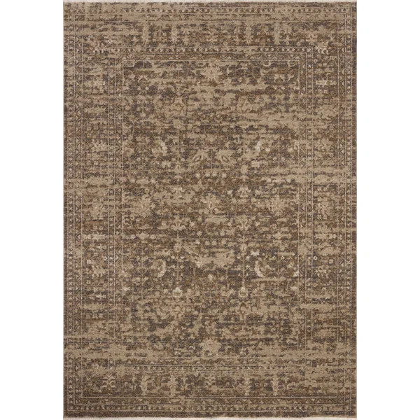 Loloi Haywood Granite / Natural Area Rug | Wayfair North America