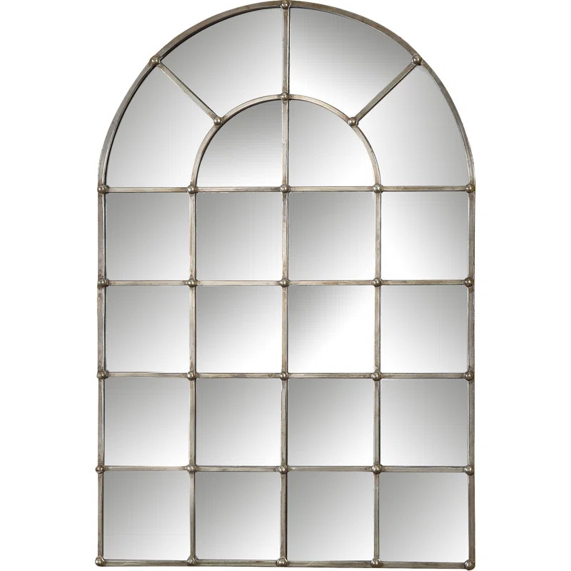Metal Arch Window Wall Mirror: decor | Wayfair North America