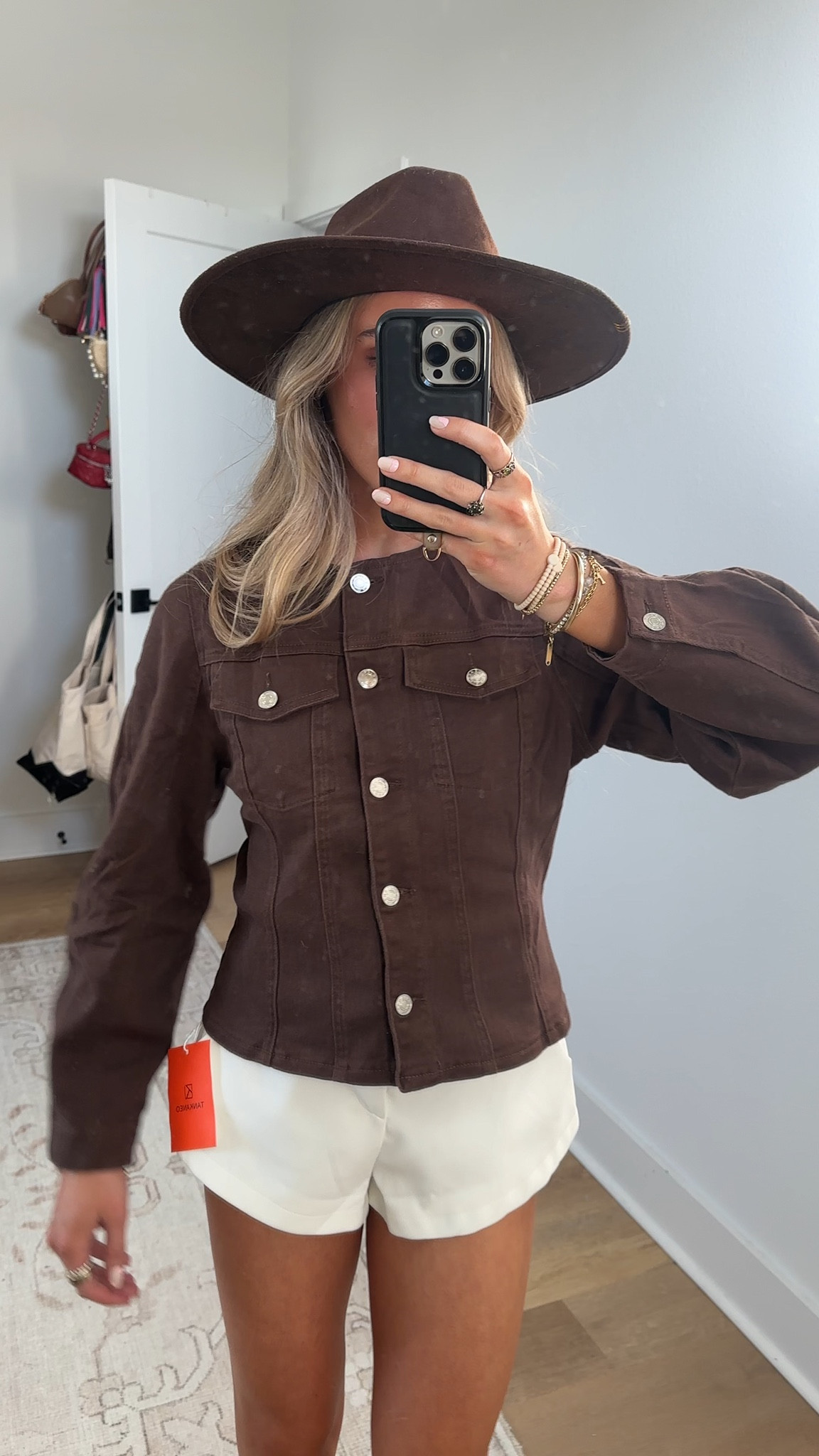 Amazon size small Tankaneo Womens Cropped Jean Jacket Trendy Crewneck Button Down Short Denim Jacket Y2k Slim Fit Casual Shacket. Country concert outfit inspo, PBR outfit inspo, western style outfit  

#LTKSaleAlert #LTKootd #LTKgrwm