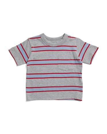 Toddler Boys Essential Striped Tee | TJ Maxx