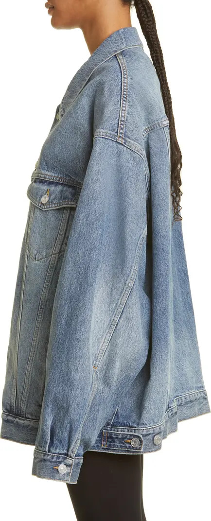Balenciaga Oversize Denim Jacket | Nordstrom | Nordstrom