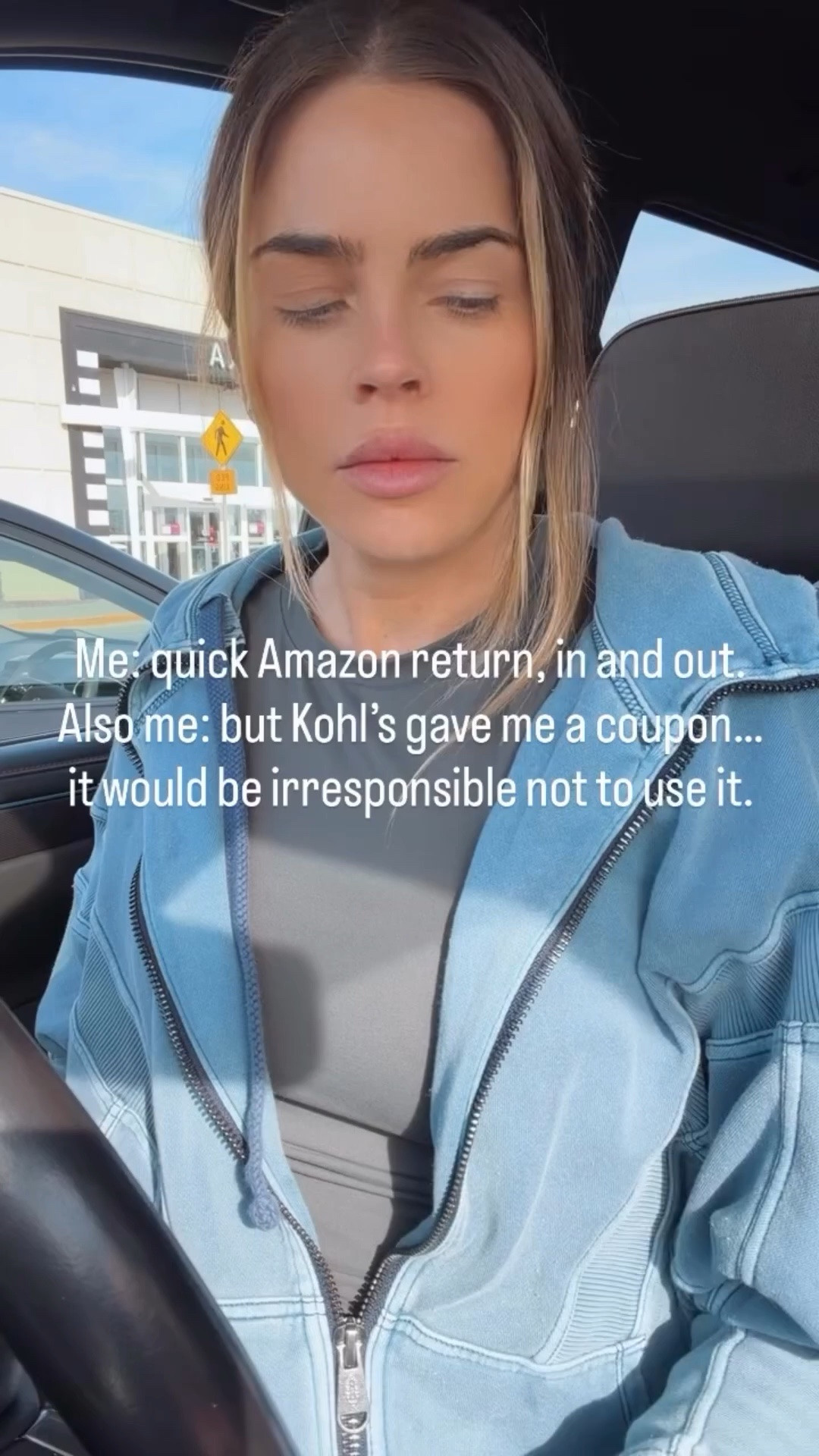 Not me negotiating with myself in the parking lot like this is a major financial decision.

#momlife #mommath #errandday #treatyourself

#LTKselfcare #LTKmomlife #LTKgrwm
