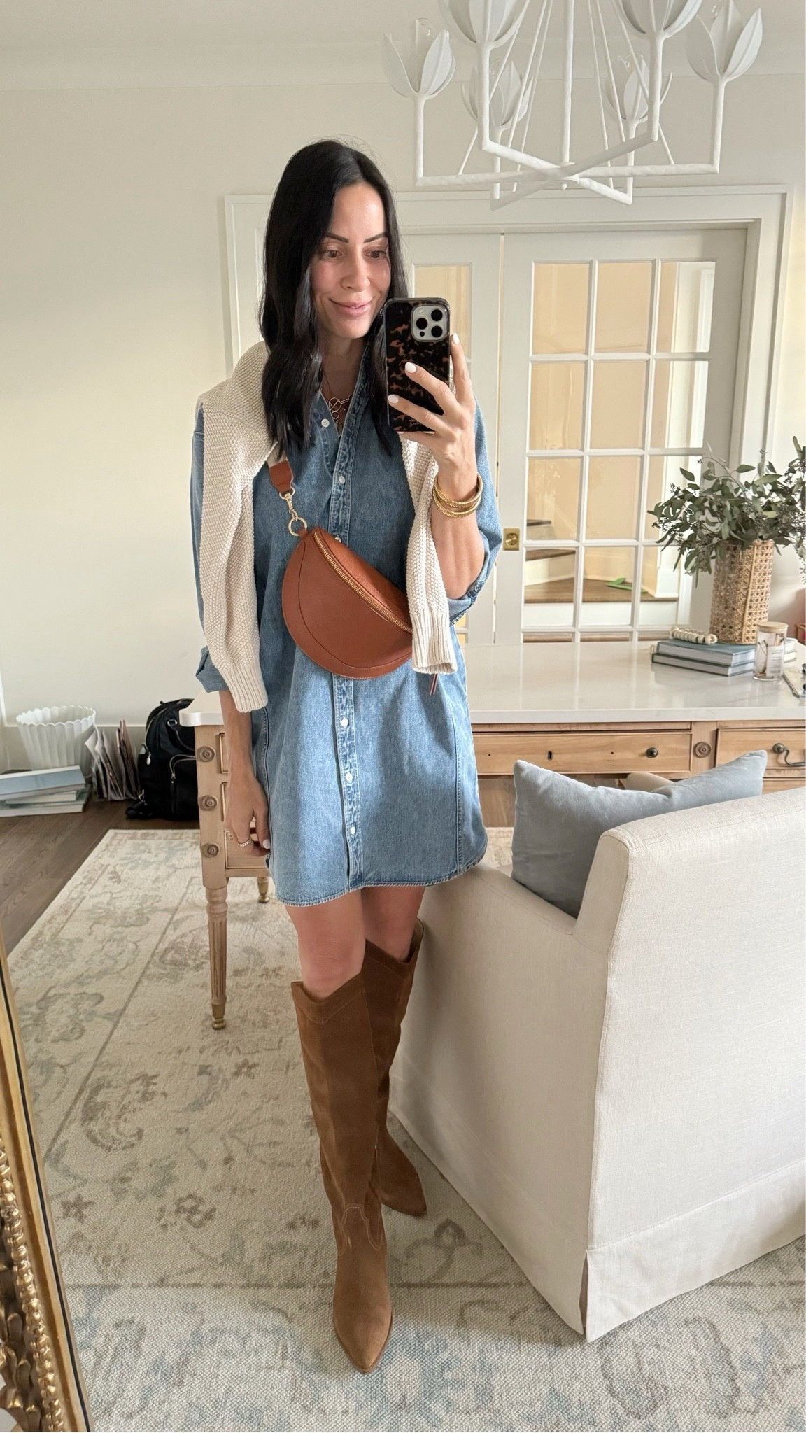 Love this dress so much that I grabbed it in black also! Oversized fit. 



#LTKover40 #LTKhome #LTKSpringSale