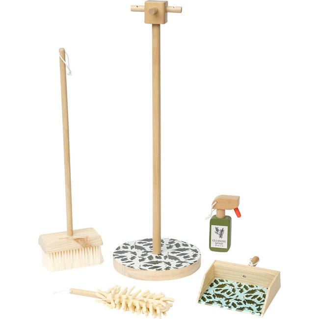 Wooden Pretend Housekeeping Cleaning Set - Kids Toys | Manhattan Toy from Maisonette | Maisonette