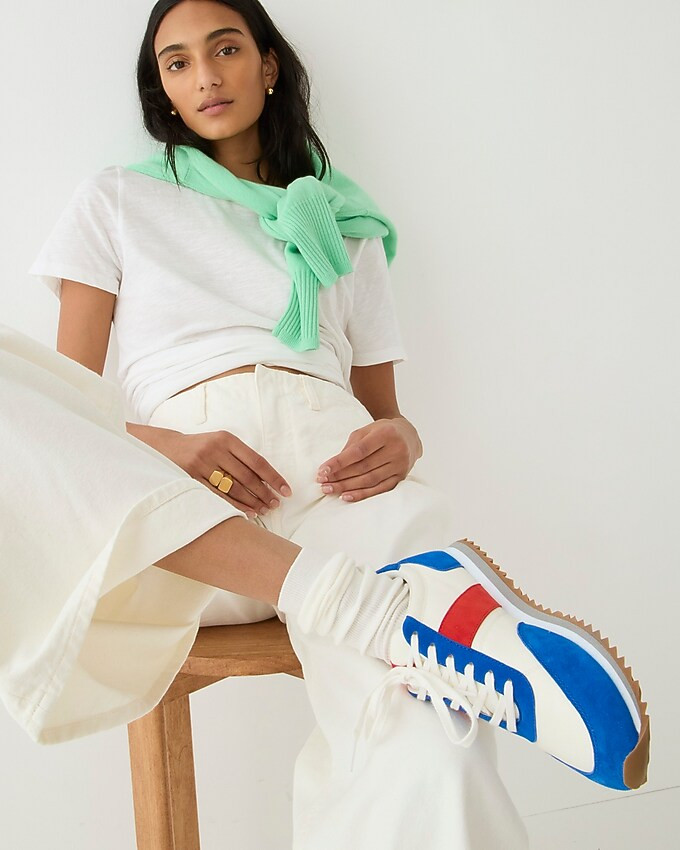 J.Crew trainers in colorblock | J. Crew US