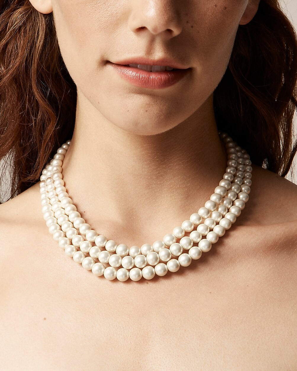 Multistrand pearl necklace | J. Crew US