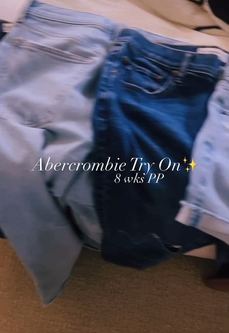Abercrombie jeans& leather pants 25% off, everything else 15% off. 
AFTIA stacks for add’l 15% 
In a 29L in 90’s styles, 30L in all others 

#LTKunder100 #LTKFind #LTKsalealert