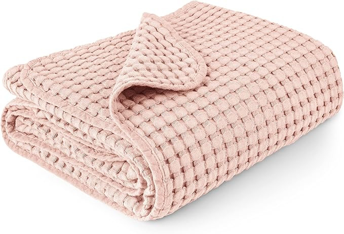 Konssy Waffle Baby Blanket - Soft & Cozy Nursery Swaddle Blanket, Lightweight Toddler Throw for B... | Amazon (US)