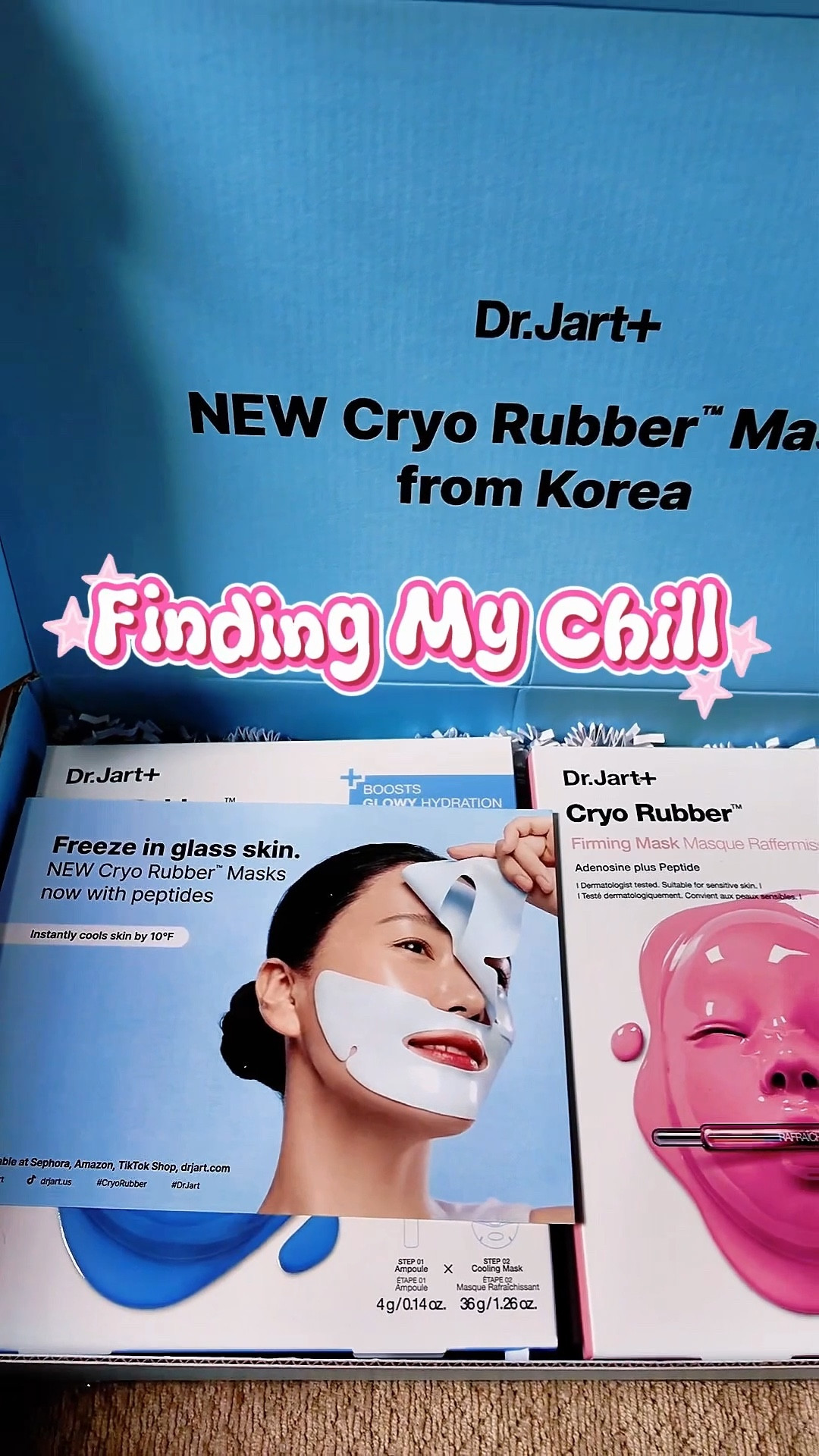 Find your chill with Dr. Jart+ Cryo Rubber Masks now with peptides 🤗

#LTKBeauty #LTKselfcare