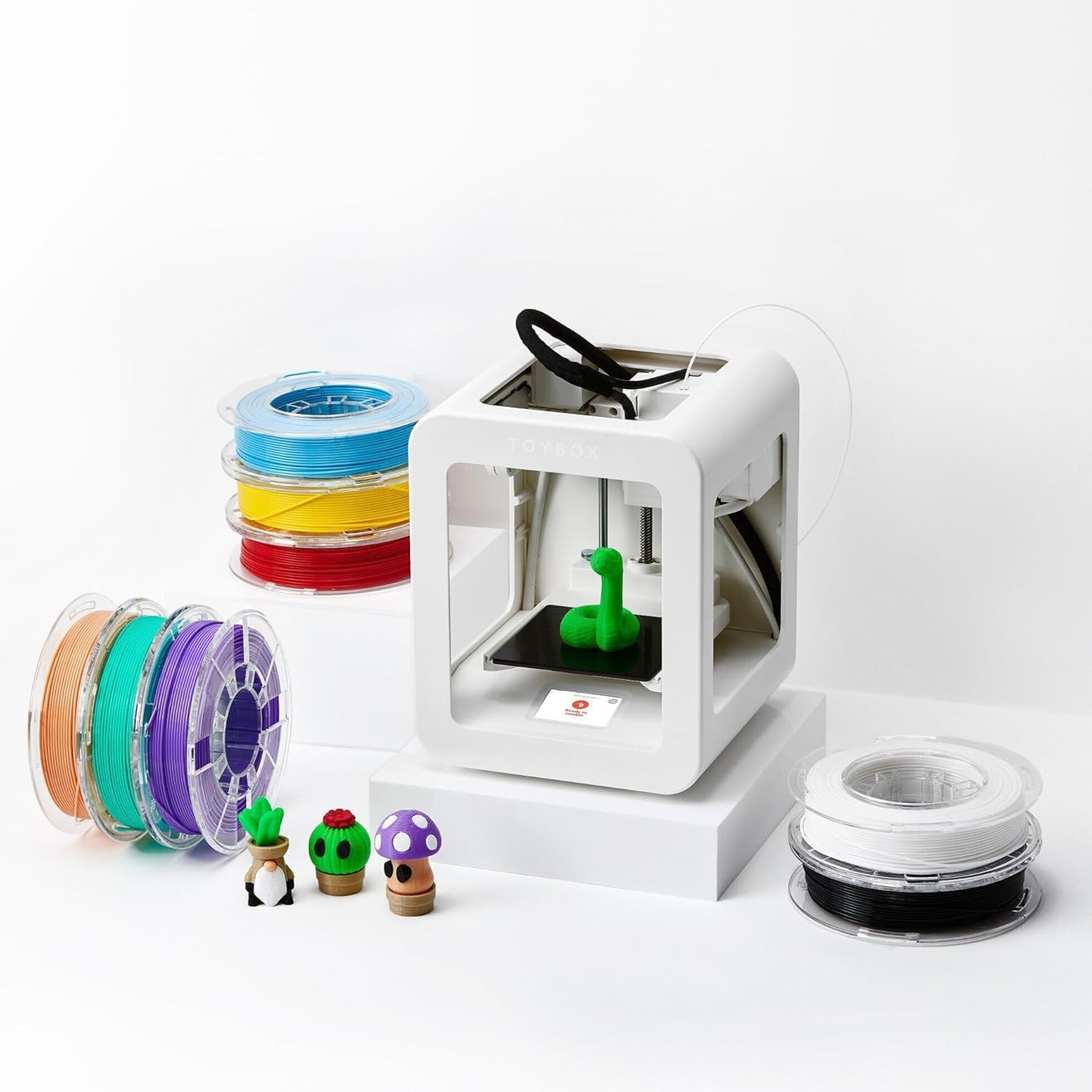 Toybox 3D Printer Bundle for Beginners and Kids Includes a Total of 8 Multi-Colored PLA Filament,... | Amazon (US)