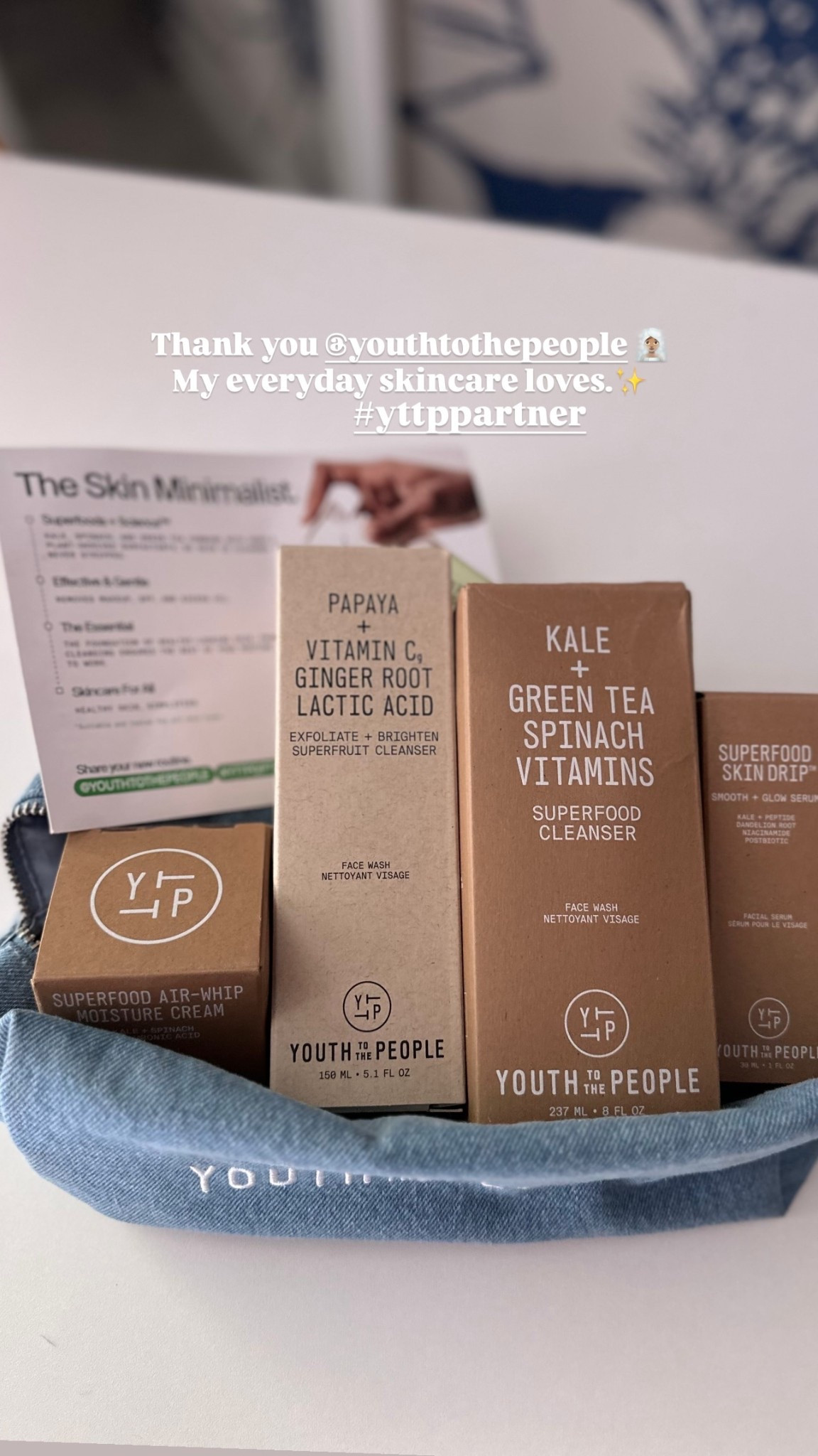 Thank you @youthtothepeople 🧖🏽‍♀️
My everyday skincare loves.✨ #yttppartner