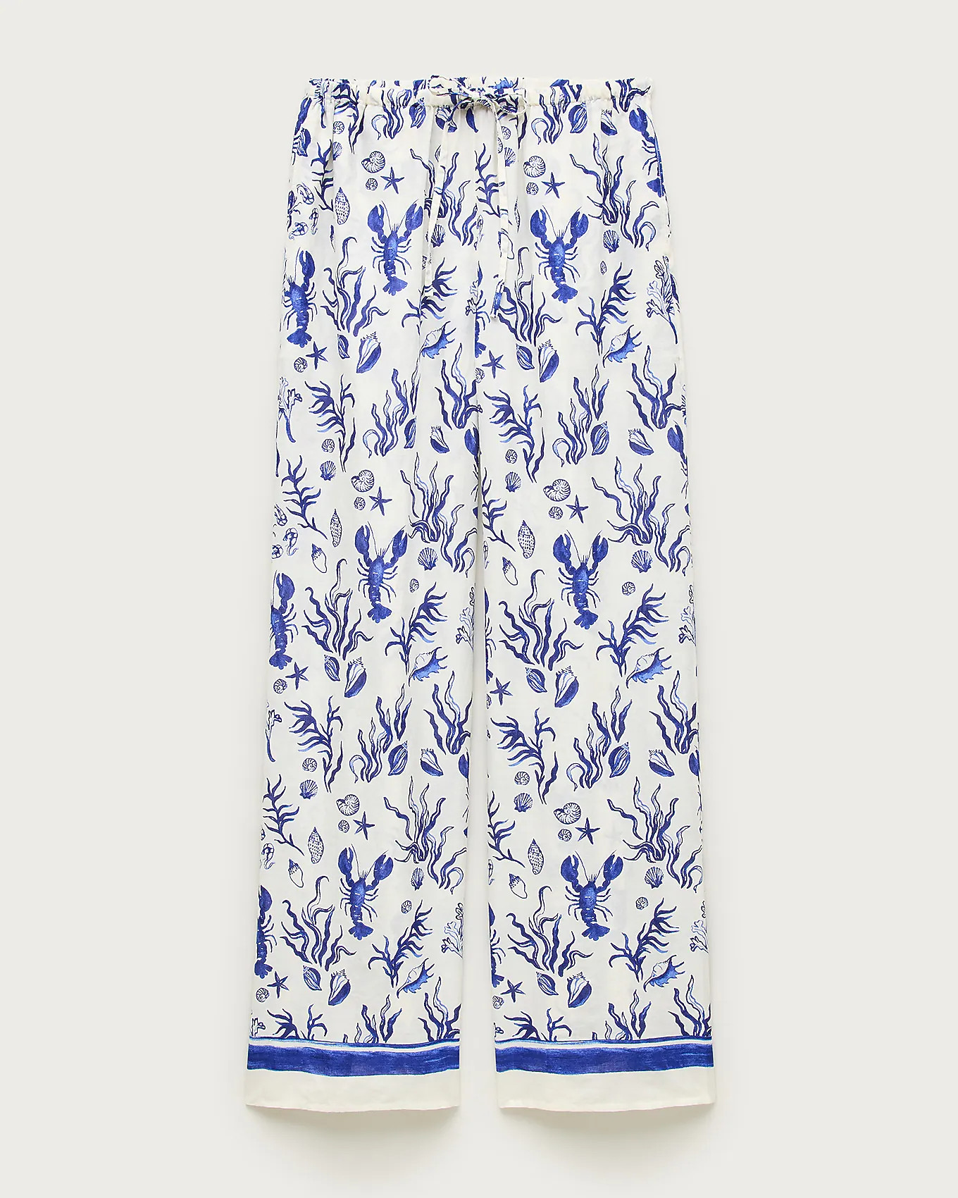 Beach pant in seashell print | J. Crew US