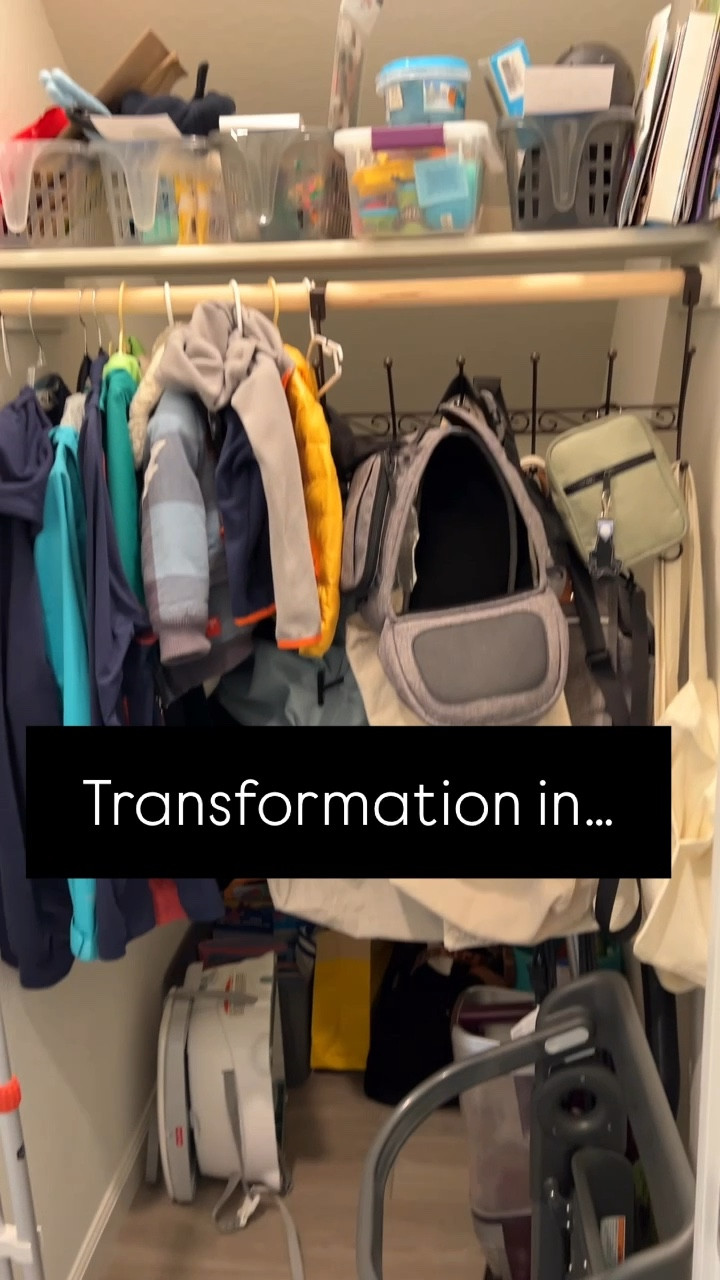 Under-the-stairs closet transformation!

#LTKfamily #LTKhome #LTKkids