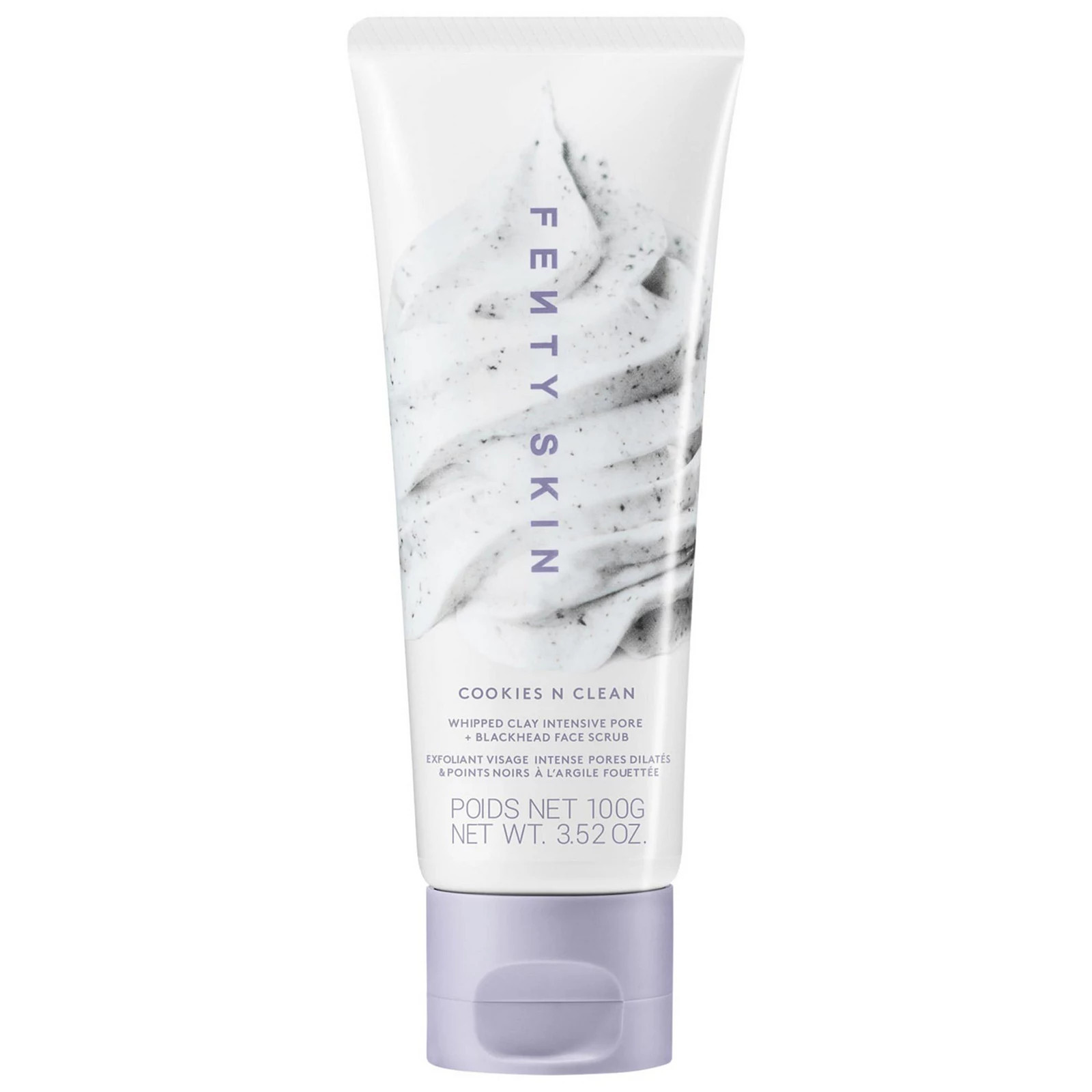 Fenty Skin Cookies N Clean Whipped Clay Intensive Pore + Blackhead Face Scrub with Volcanic Sand + Charcoal, Size: 3.5Oz, None | Kohl's
