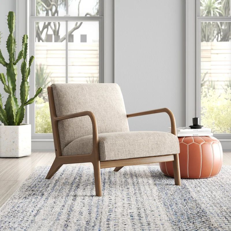 Mistana™ Ronaldo 27.5" Wide Polyester Armchair | Wayfair Professional