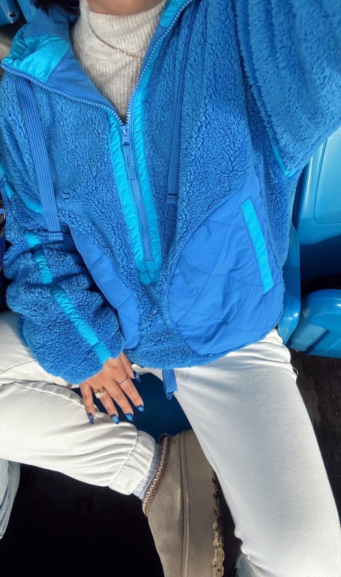 Free people dupe/carolina panthers blue jacket from target! #target #targetstyle #targetfashion

#LTKSeasonal #LTKGiftGuide #LTKHoliday