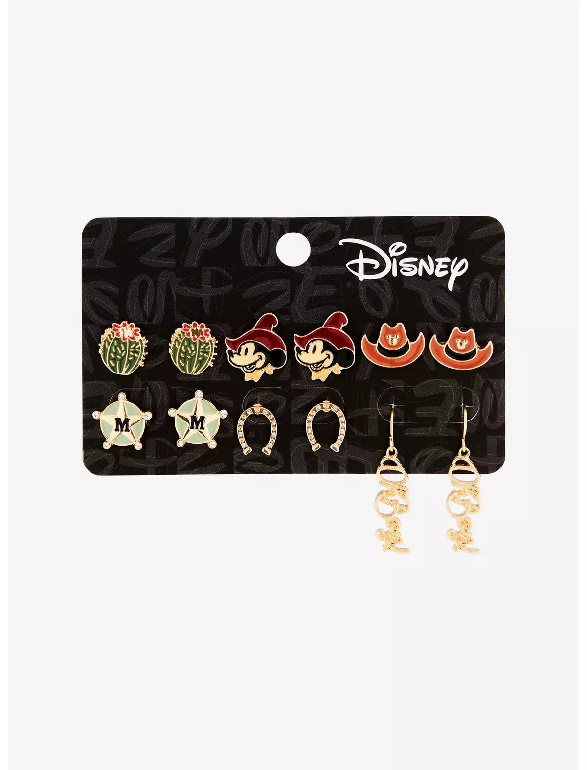 Disney Mickey Mouse Western Earrings Set — BoxLunch Exclusive | BoxLunch