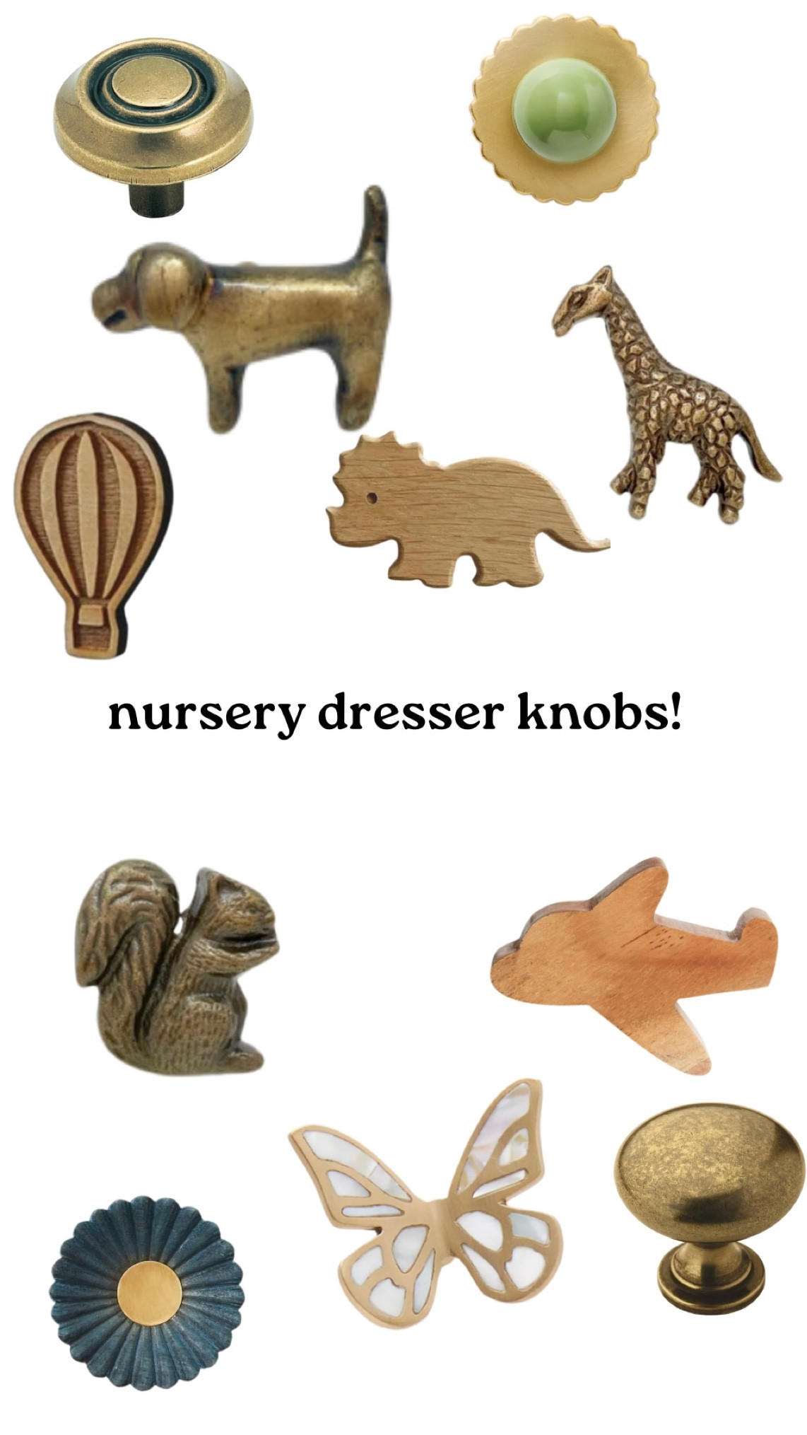 nursery dresser knobs for a simple and fun upgrade! #nursery #nurseryinspo 

#LTKkids #LTKhome #LTKbaby