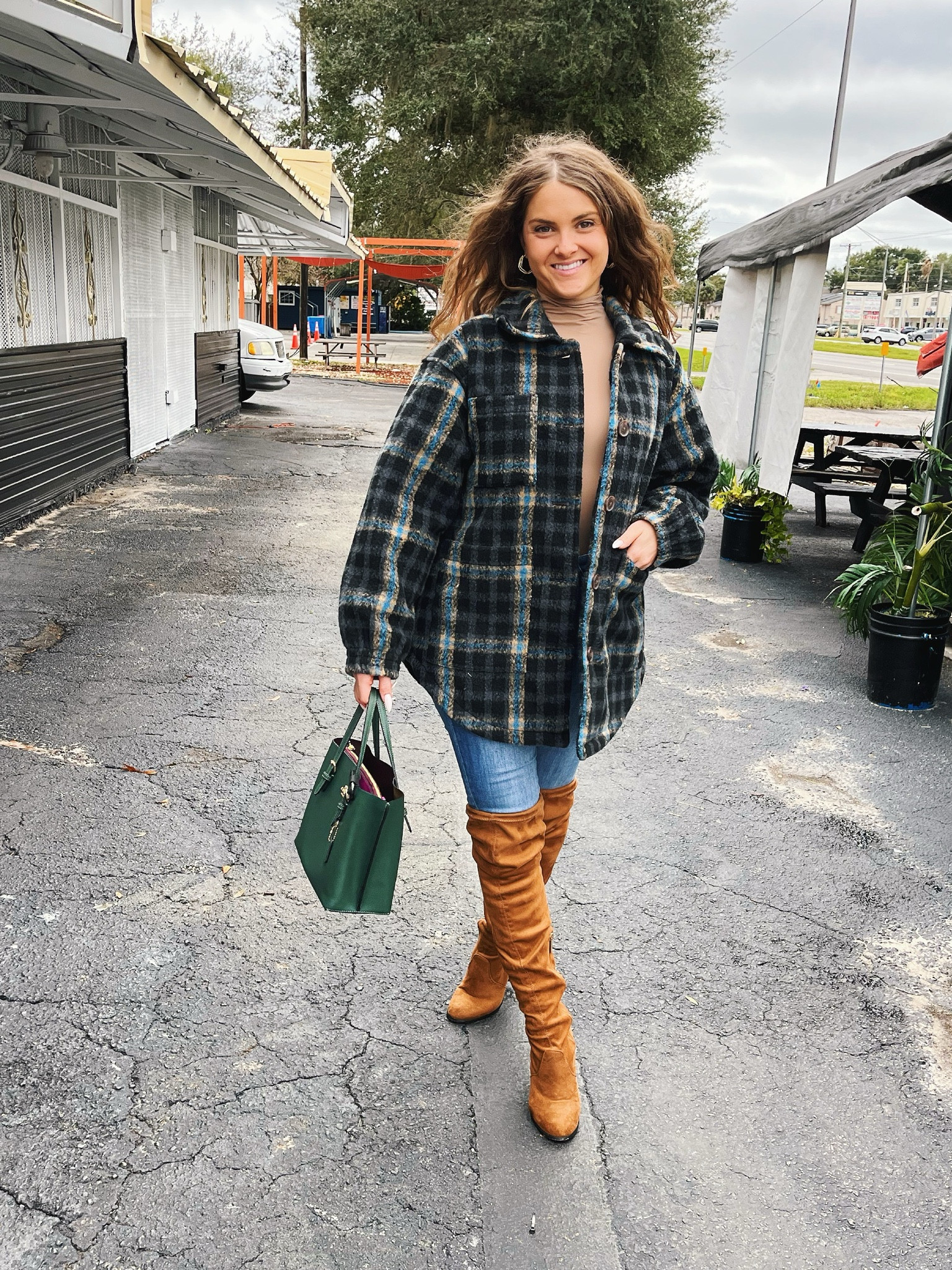 Church time and then out to lunch! This plaid shacket is the PERFECT layer piece in chillier weather. An absolute go-to in my closet 🤍

#LTKstyletip #LTKSeasonal #LTKGiftGuide