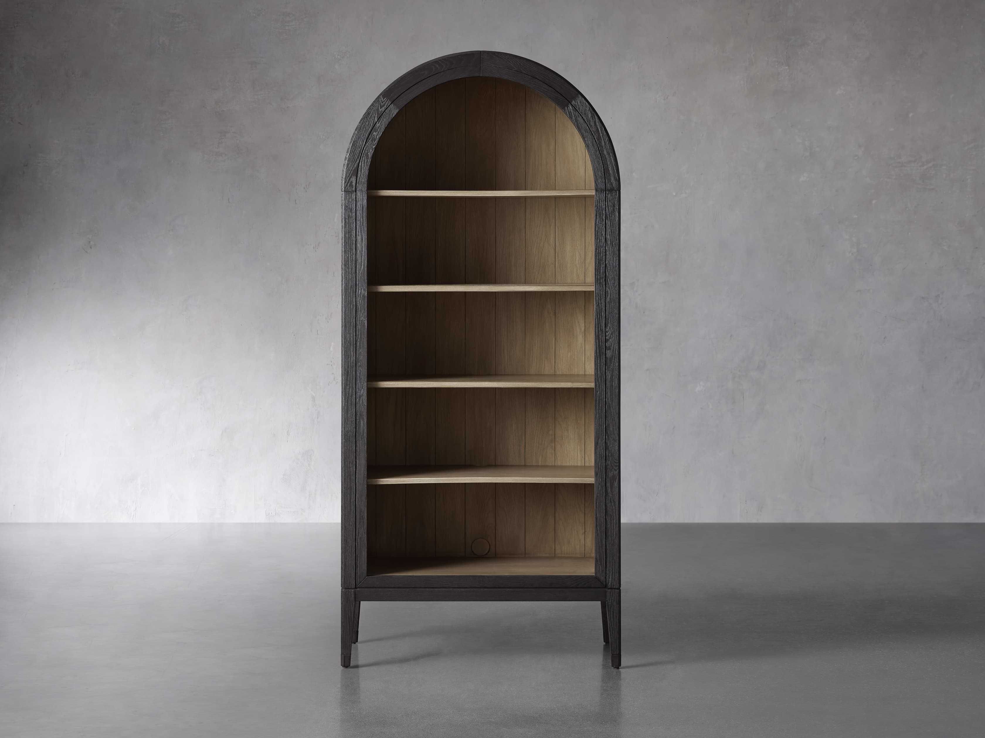 Hattie Open Bookcase | Arhaus