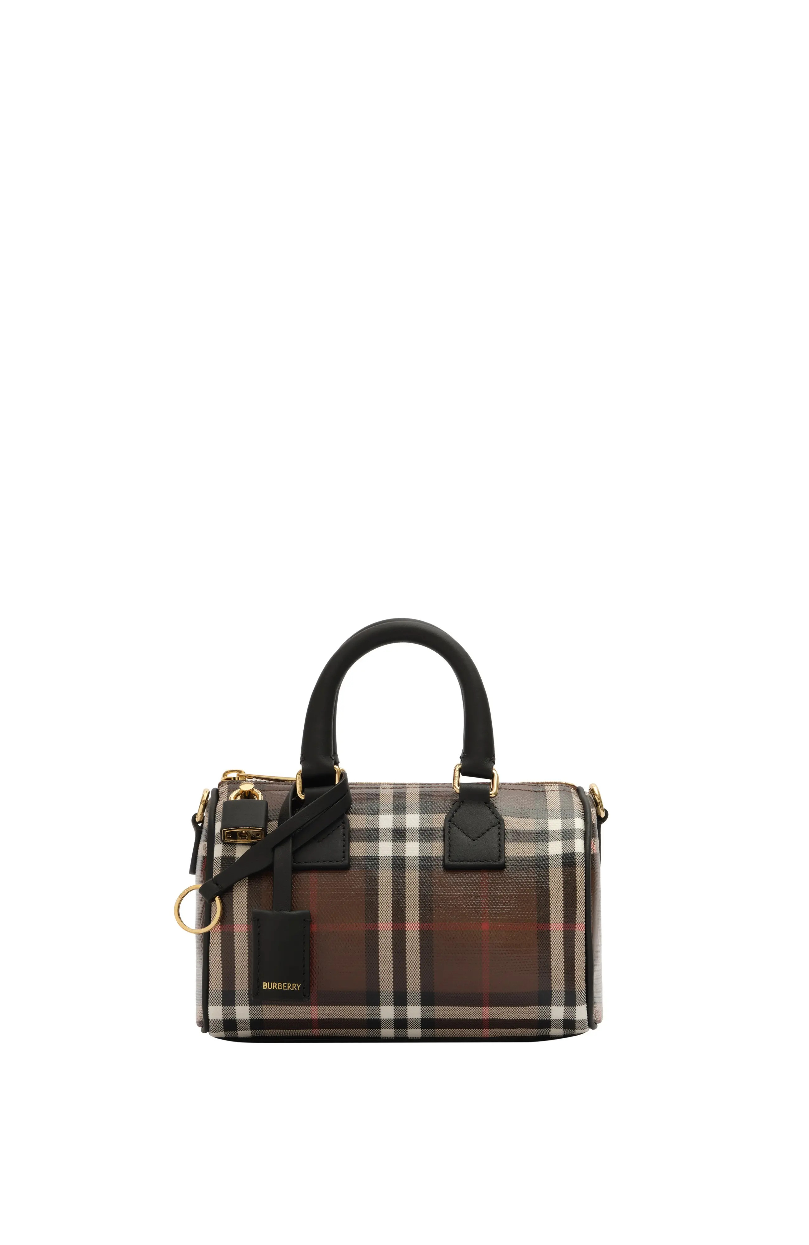 Mini Check Bowling Bag | Nordstrom