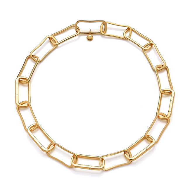Alta Capture Large Link Necklace | Monica Vinader (Global)