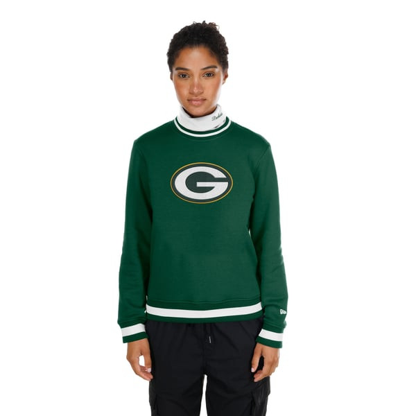 Green Bay Packers New Era Women's Sport Classics Turtleneck - Dark Green | Fanatics