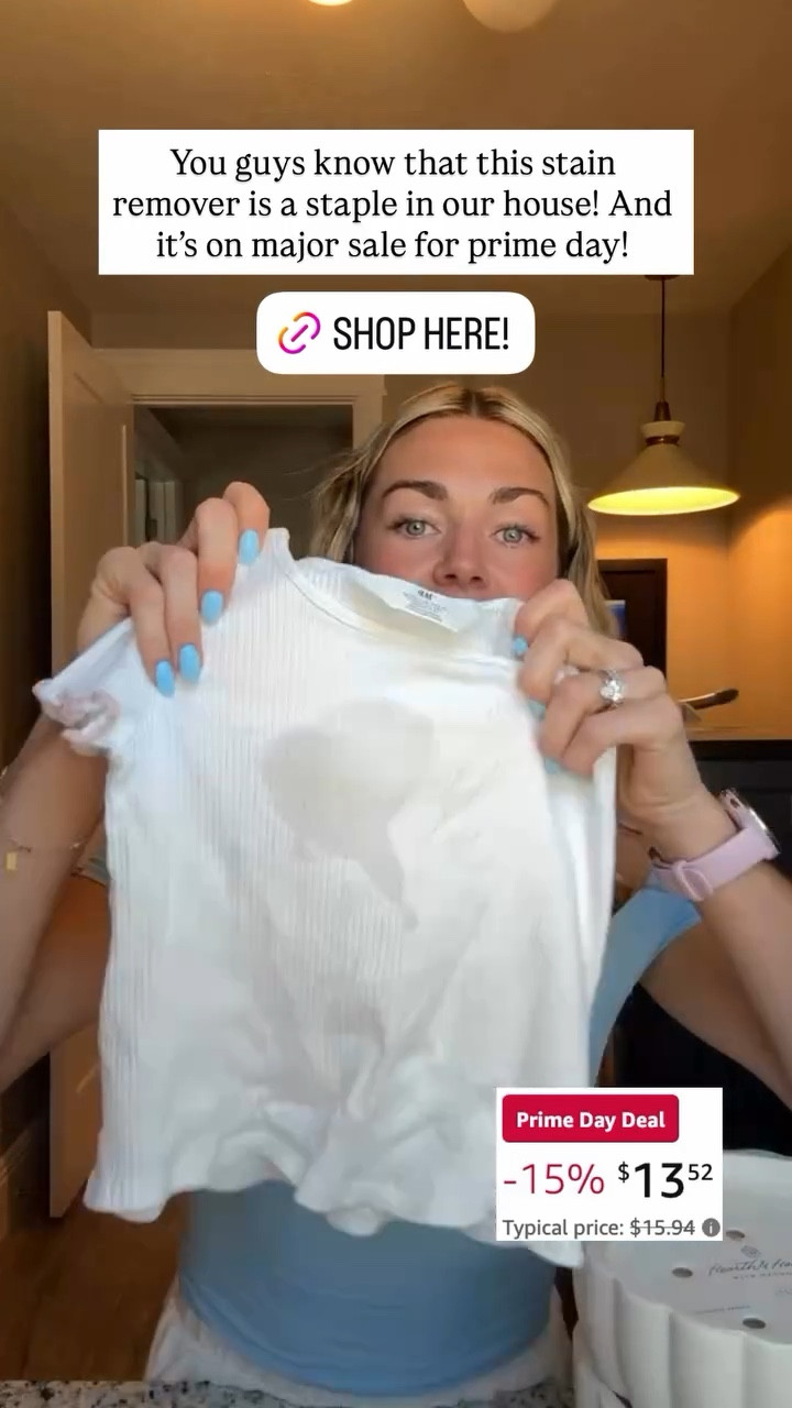 You guys know that this stain remover is a staple in our house! And it’s on major sale for prime day!