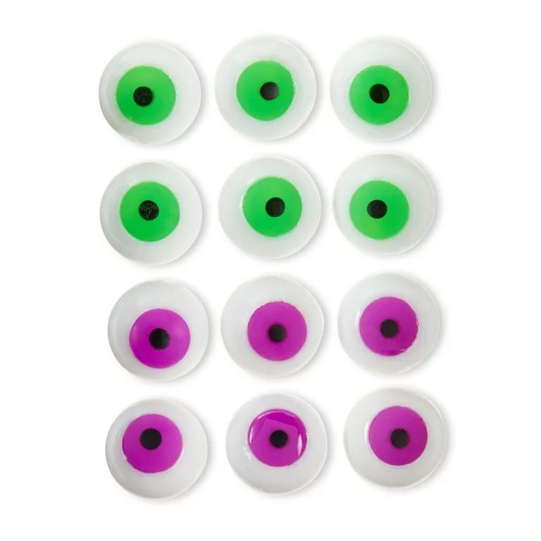 Halloween 12 Counts Assorted Colors Stretchy Eyeballs Party Favors, Way to Celebrate - Walmart.co... | Walmart (US)