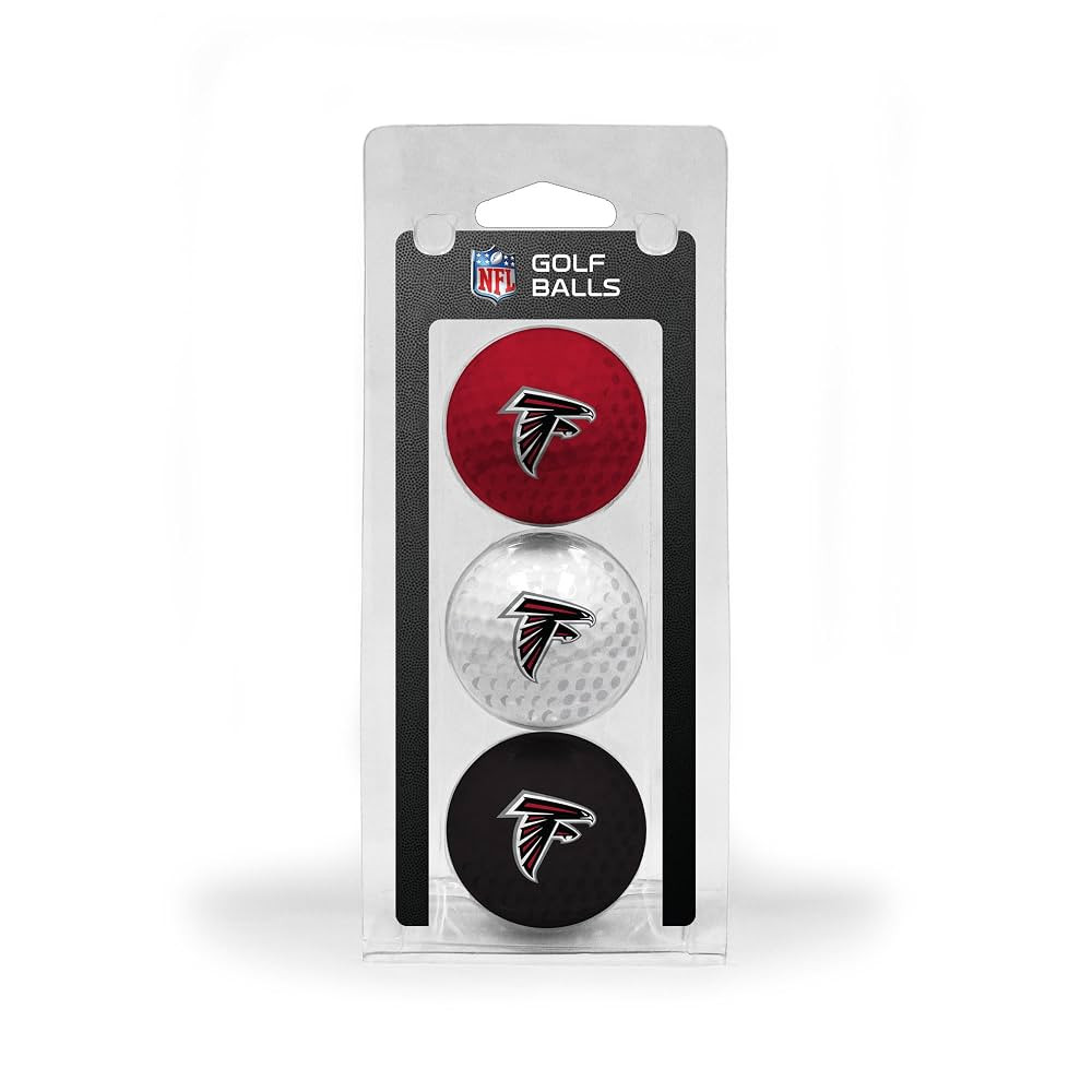 Team Golf NFL Regulation Size Golf Balls, 3 Pack, Full Color Durable Team Imprint | Amazon (US)
