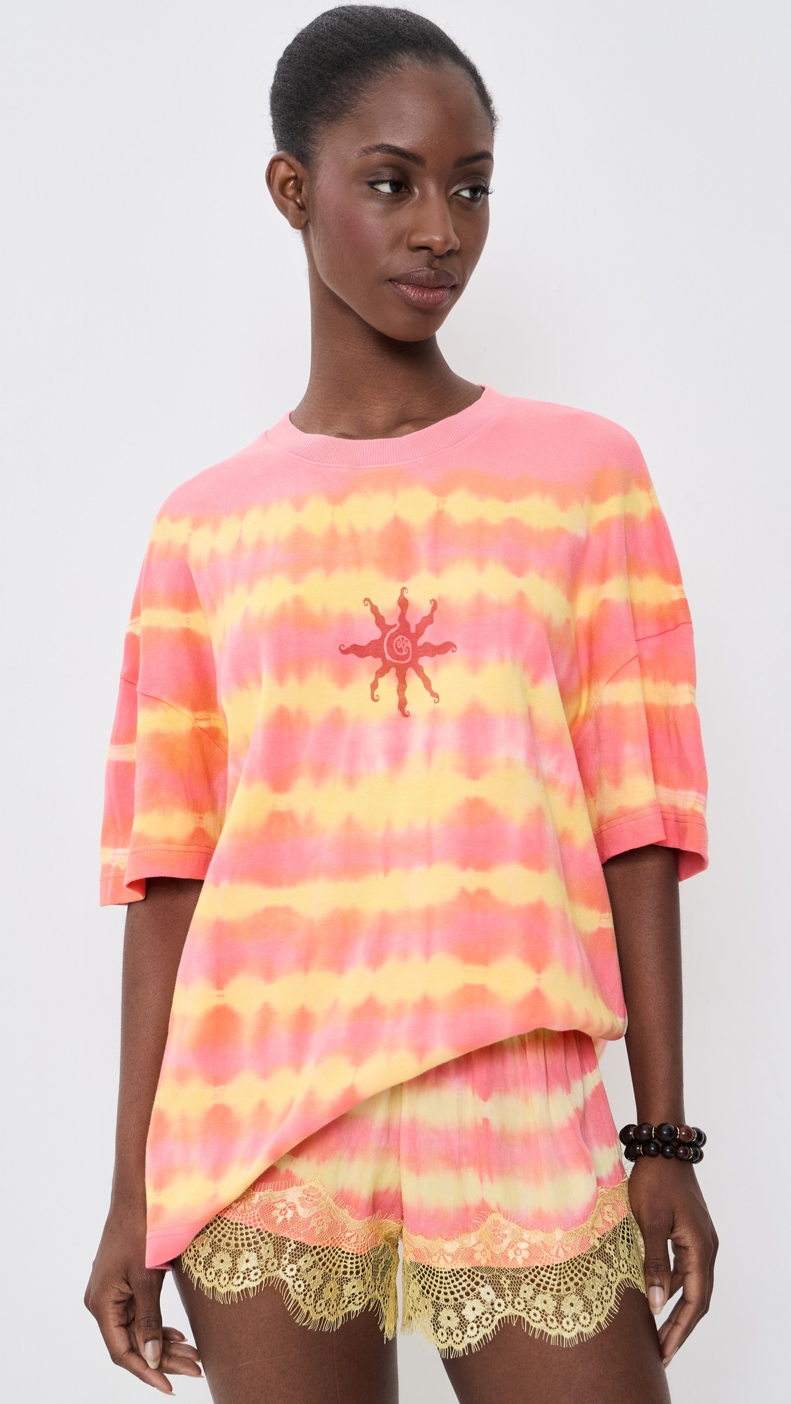 Ciao Ciao Vacation Sunkiss Tie-Dye Tee Sunkiss S | Shopbop