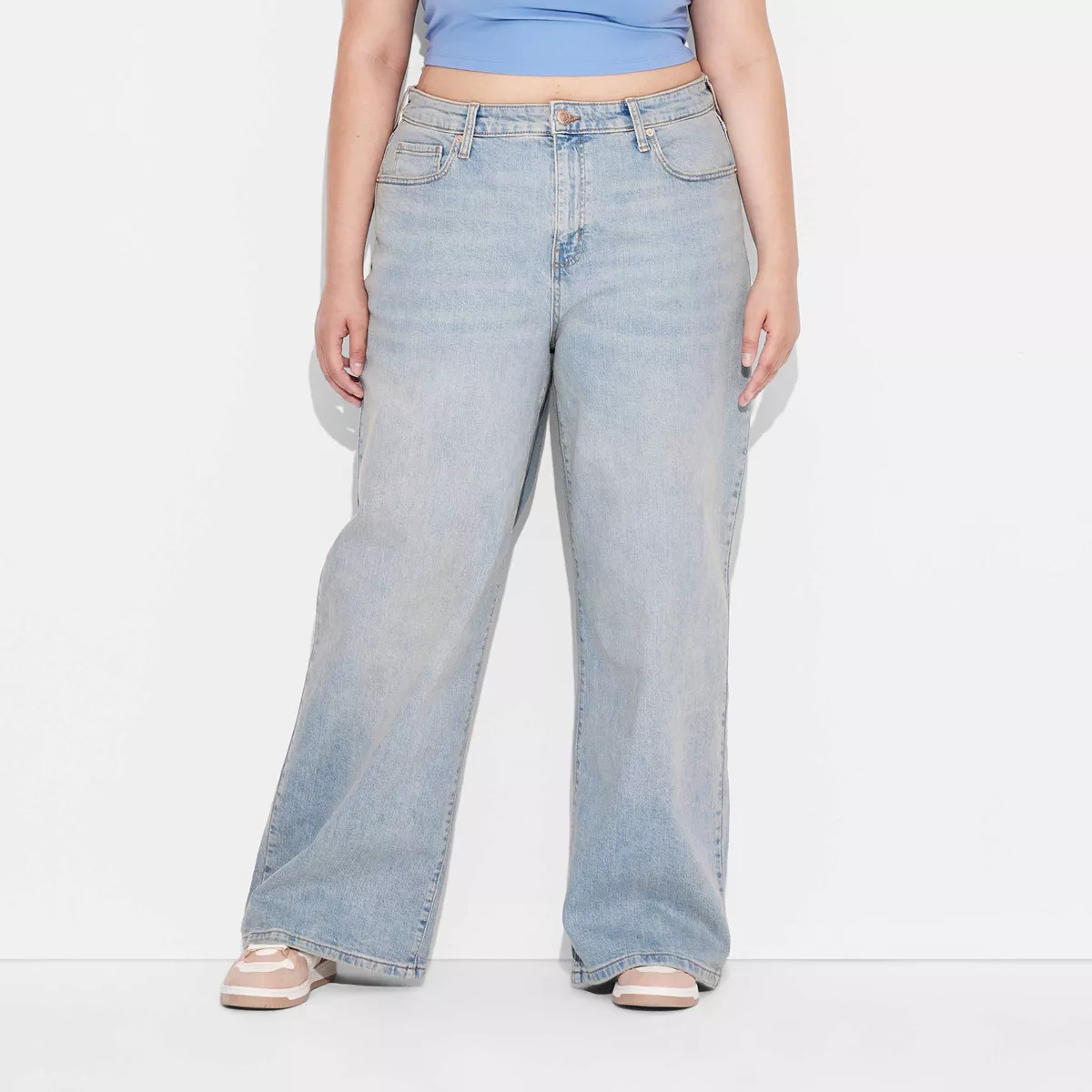 Women's High-Rise Baggy Jeans - Wild Fable™ | Target