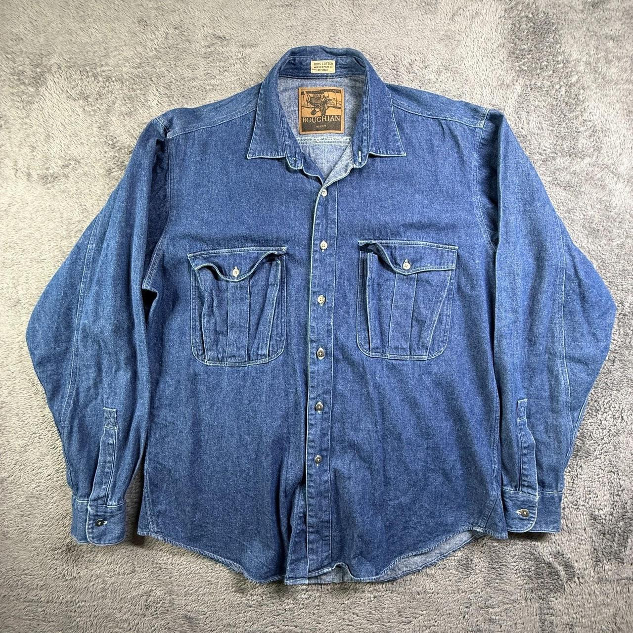 &SISTERS Men's Shirt - Blue - M | Depop US
