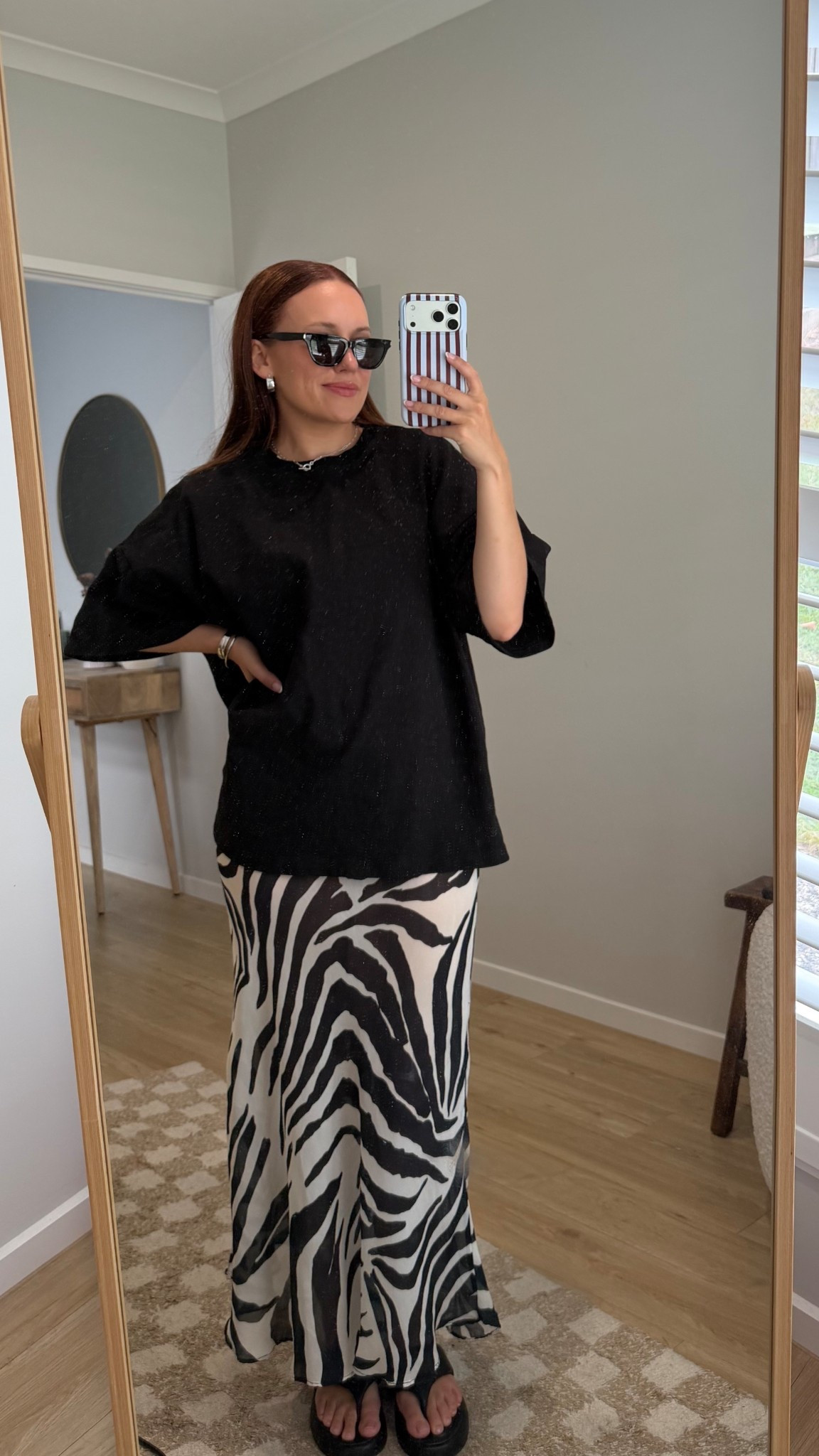 Oversized tees are always my favourite 

I wear size 8 in the tee (could also wear 6) 
I wear size 8 in the dress

Animal print, oversized tee, casual outfits, layering

#LTKsummer #LTKaustralia