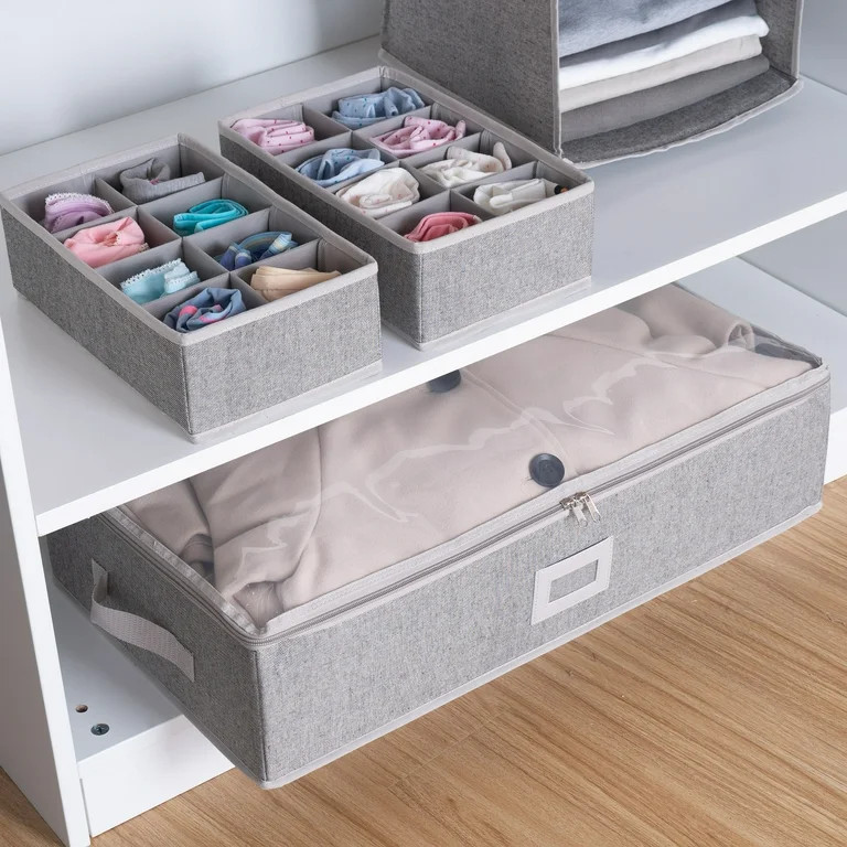 Better Homes & Gardens Underbed Storage & Drawer Organizer Set - Walmart.com | Walmart (US)