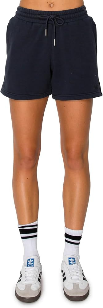 Cali1850 Women's Cloud Nine Fleece SweatShorts – Mide-Rise Shorts, Relaxed Boyfriend Fit, Elast... | Amazon (US)