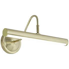 Possini Euro Renaissance 16" Wide Brass Finish LED Picture Light | Lamps Plus