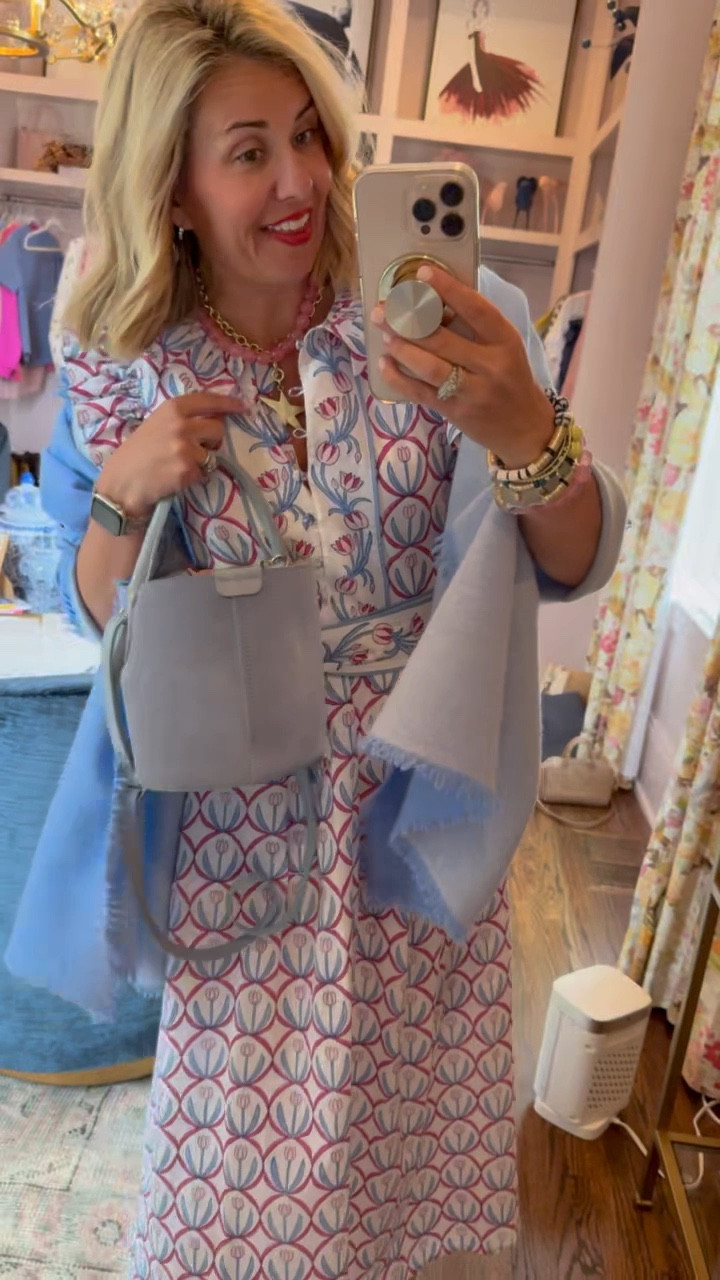 Obsessed with this look!! It may be 30° outside, but I’m here for the sunshine and headed to a Spring Fashion Show. I’m in xs dress & 8 heels. Eek….my new stack drops tomorrow with Allie + Bess!!! 

Sue Sartor Code mixandmatch15 for 15% off 
Allie + Bess Code  Catherine20 for 20% off
Colores Collective Code  MIXANDMATCH for 10% years off 

#LTKdayinmylife #LTKgrwm #LTKootd