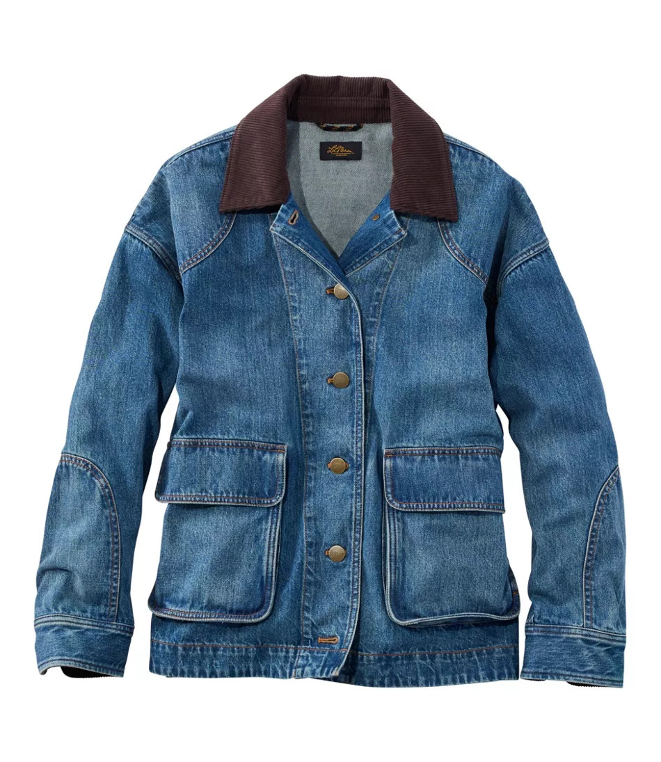 Women's Signature Double L® Denim Barn Coat | L.L. Bean
