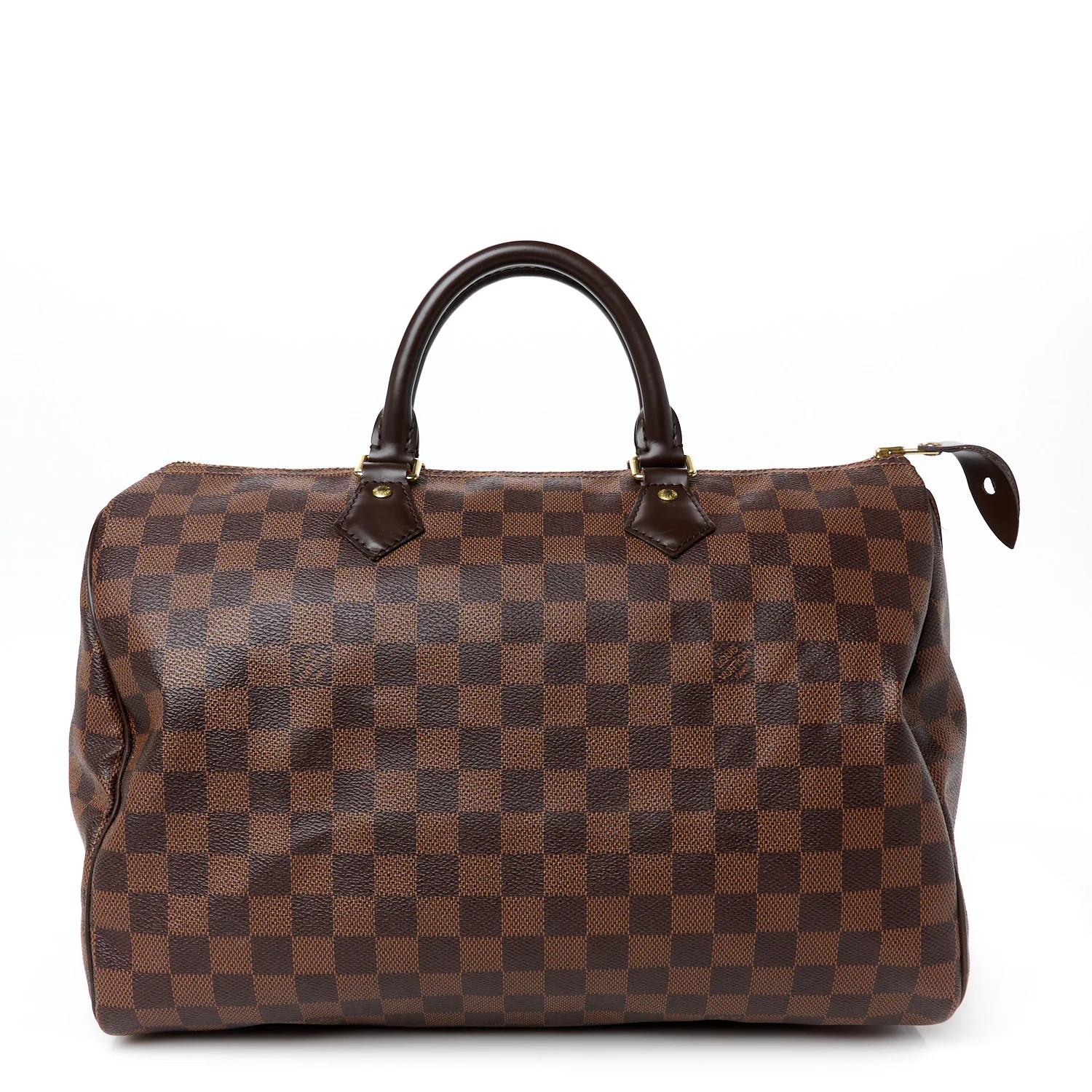 Louis Vuitton Damier Ebene Speedy 35 1741042 | FASHIONPHILE (US)