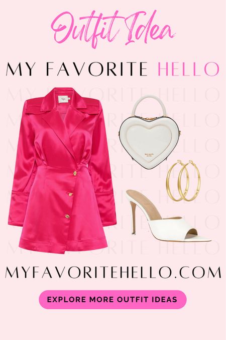 Hot pink for date night 💖 

#hotpinkdress #datenightoutfit #virtualstylist #virtualstyling

Valentine’s Day outfit, hot pink dress, heart bag, valentines purse, dress with white purse outfit #LTKHoliday 

#LTKparties #LTKover40