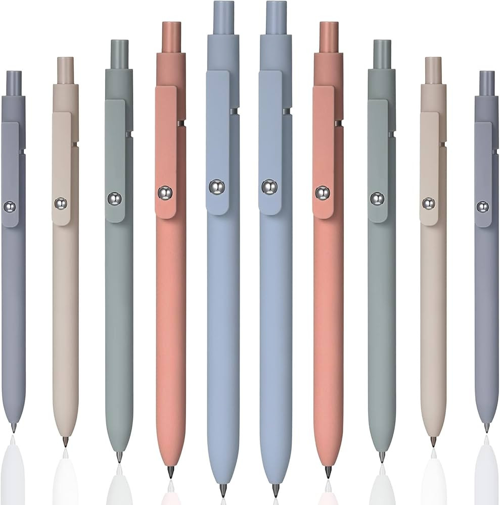 Gel Ink Pens Quick Dry Ink Pens Retractable Ink Pens Bulk Rolling Ball Gel Ink Pens Fine Point Sm... | Amazon (US)