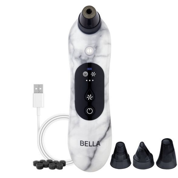 Spa Sciences BELLA 3-in-1 Microderm Pore Extractor & Micro Mister – White Marble | Target