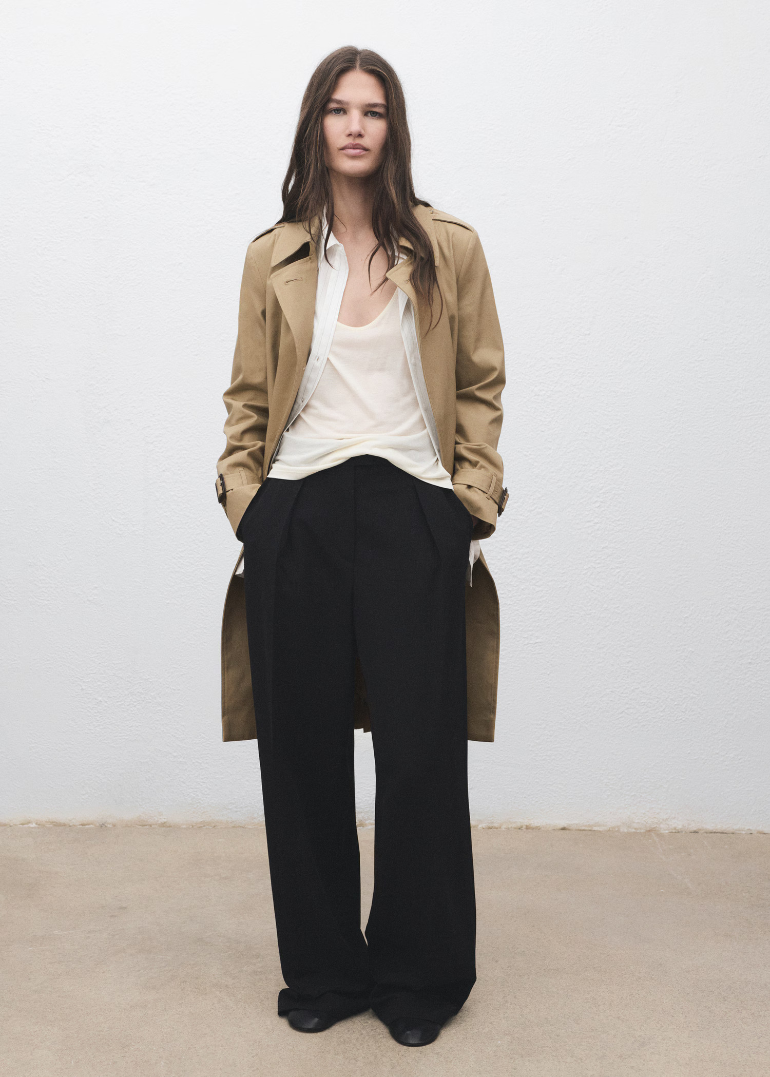 Classic trench coat with belt - Women | MANGO USA | Mango (US/MX/AU)