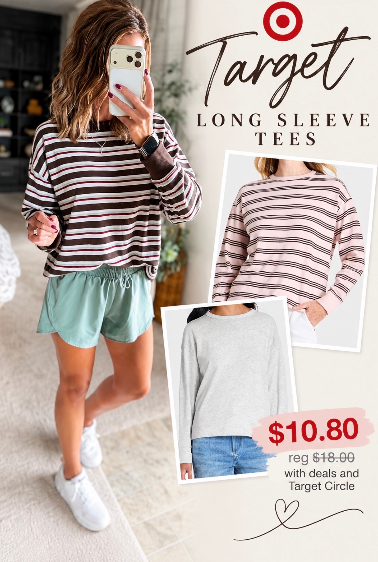 Target tops restocked and on sale!! 
Top/small
Shorts/ medium

#LTKActive #LTKSeasonal #LTKSaleAlert