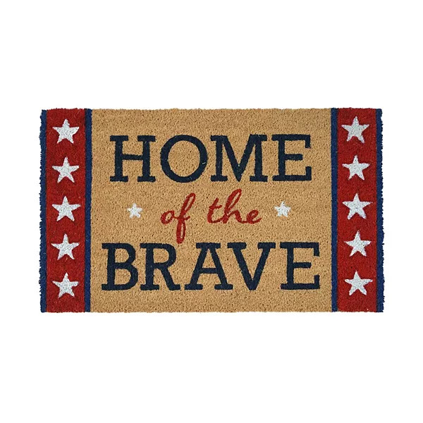 Celebrate Together™ Americana Welcome Coir Rug | Kohl's