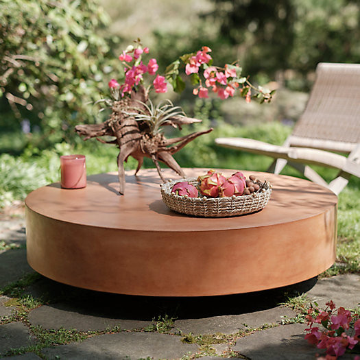 Concrete Coffee Table, Round | Terrain