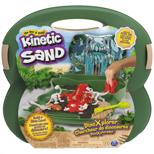 Kinetic Sand Unicorn Kingdom Playset w/ 2lbs of Shimmer Kinetic