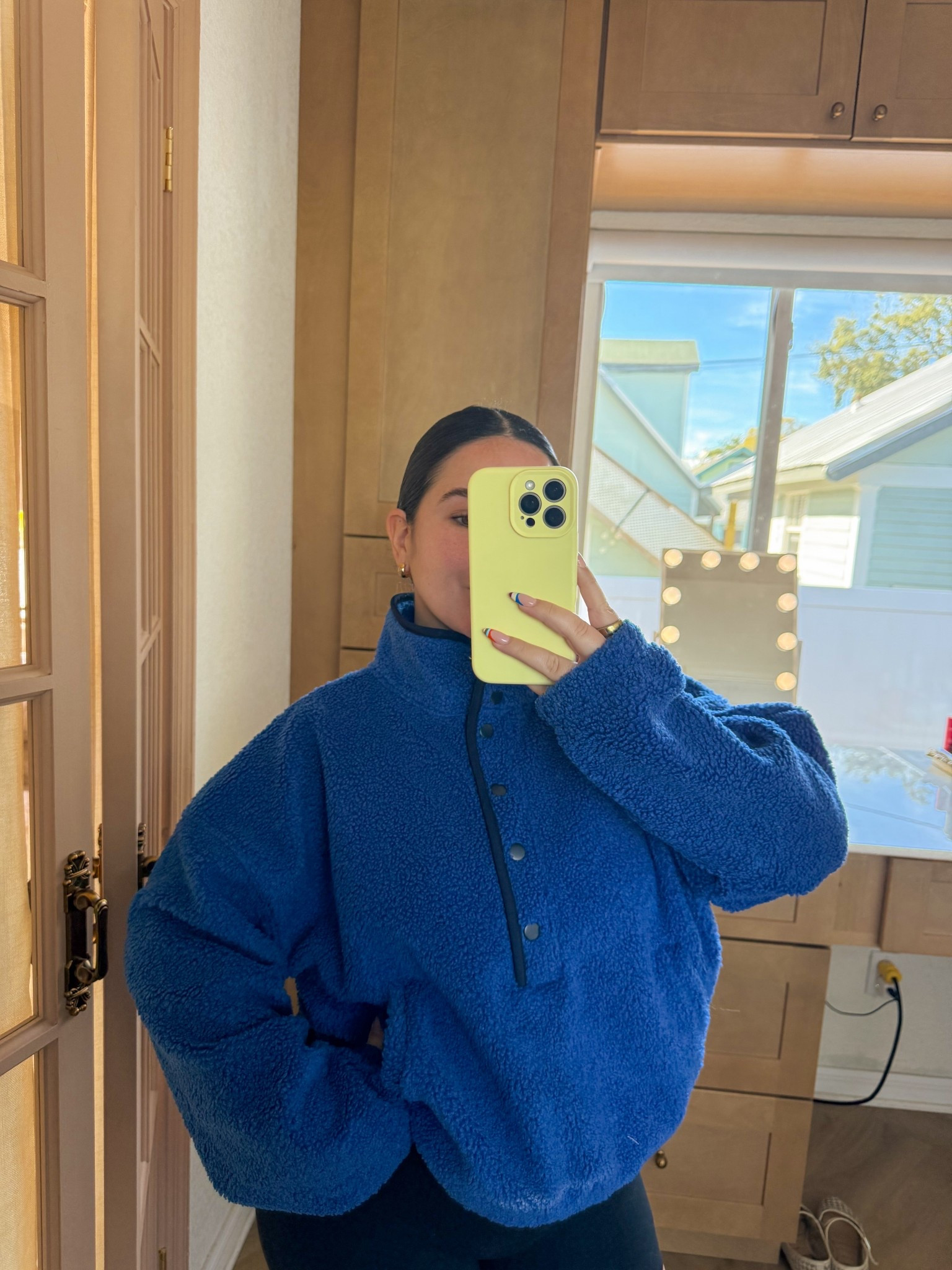 will be living in this sherpa this season (& it's on sale for $32!!) 🧸 Wearing a M! // winter outfits, winter jackets 

#LTKFindsUnder50 #LTKMidsize #LTKootd