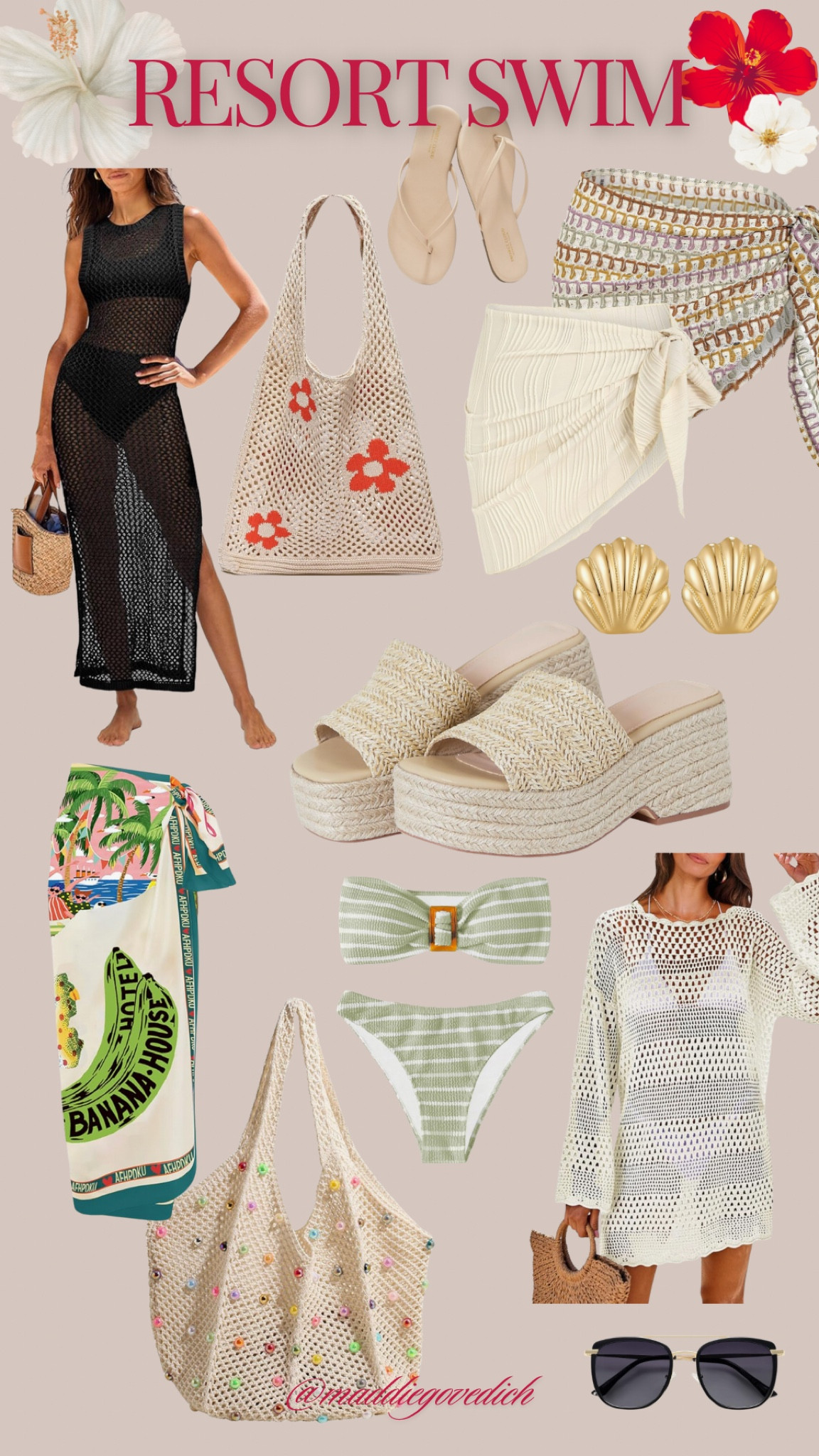 Resort Swim - Amazon Spring Sale edition🌺✨ #swim #coverups #beach 

#LTKTravel #LTKSwim